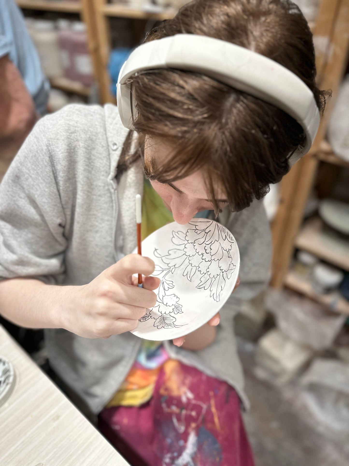12/3 Wednesday evening Blue and White Porcelain Workshop