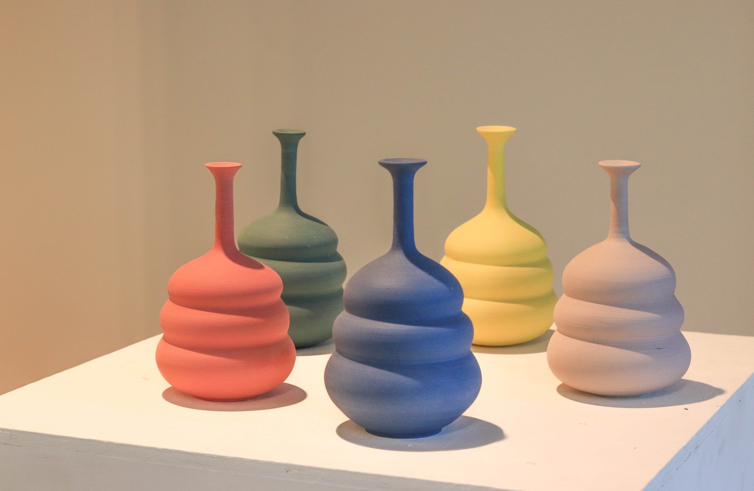"Saturnian" sculptures by Yingling Lin