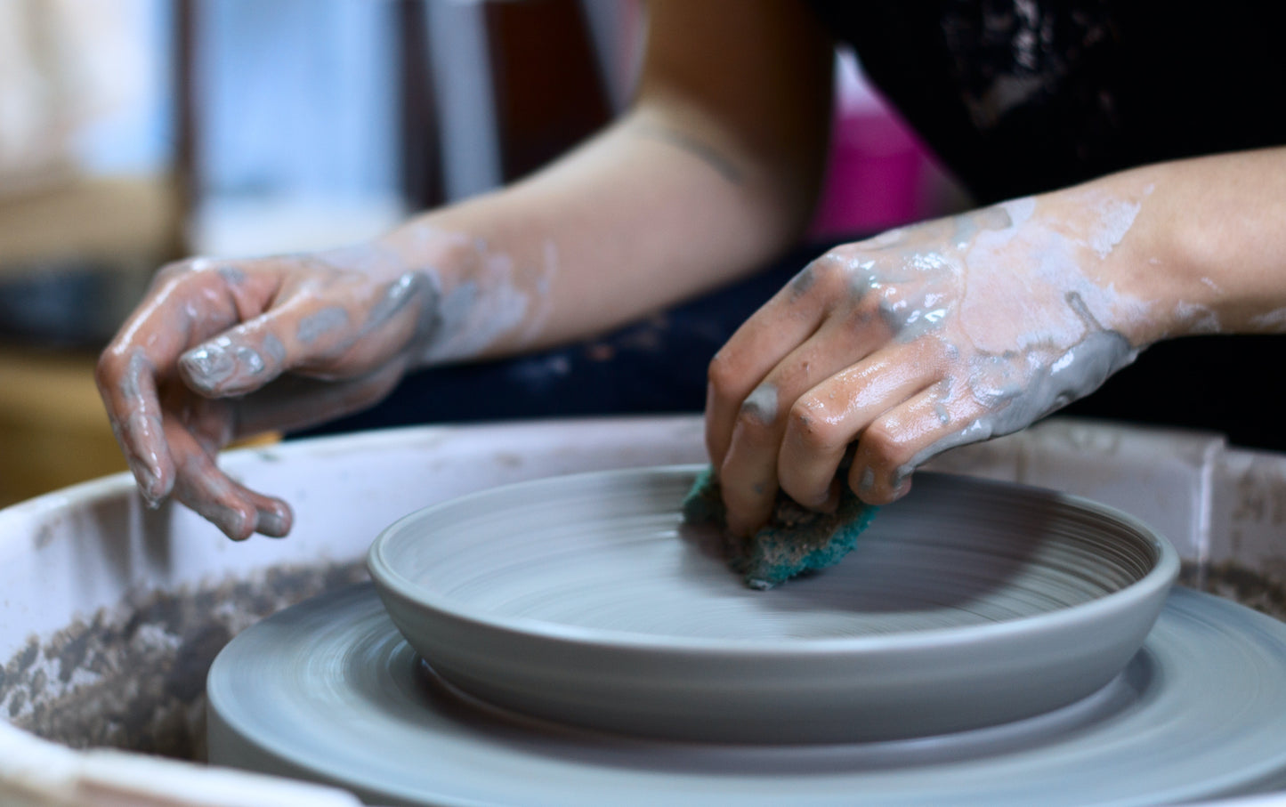 6-Week Monday Intro to Wheel throwing class 6-8:30pm