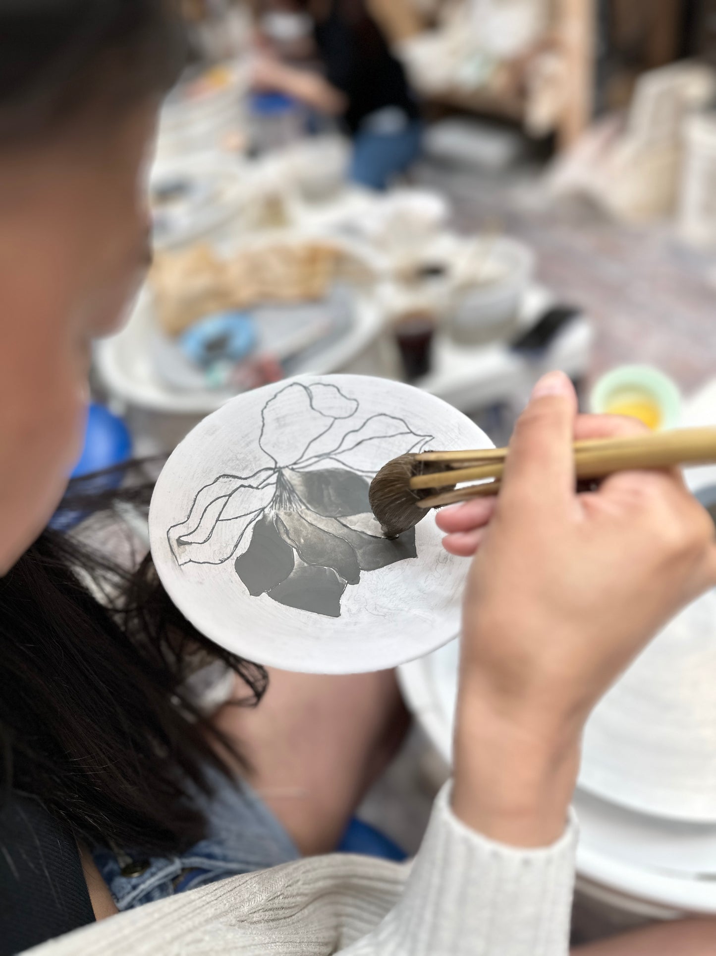 12/3 Wednesday evening Blue and White Porcelain Workshop