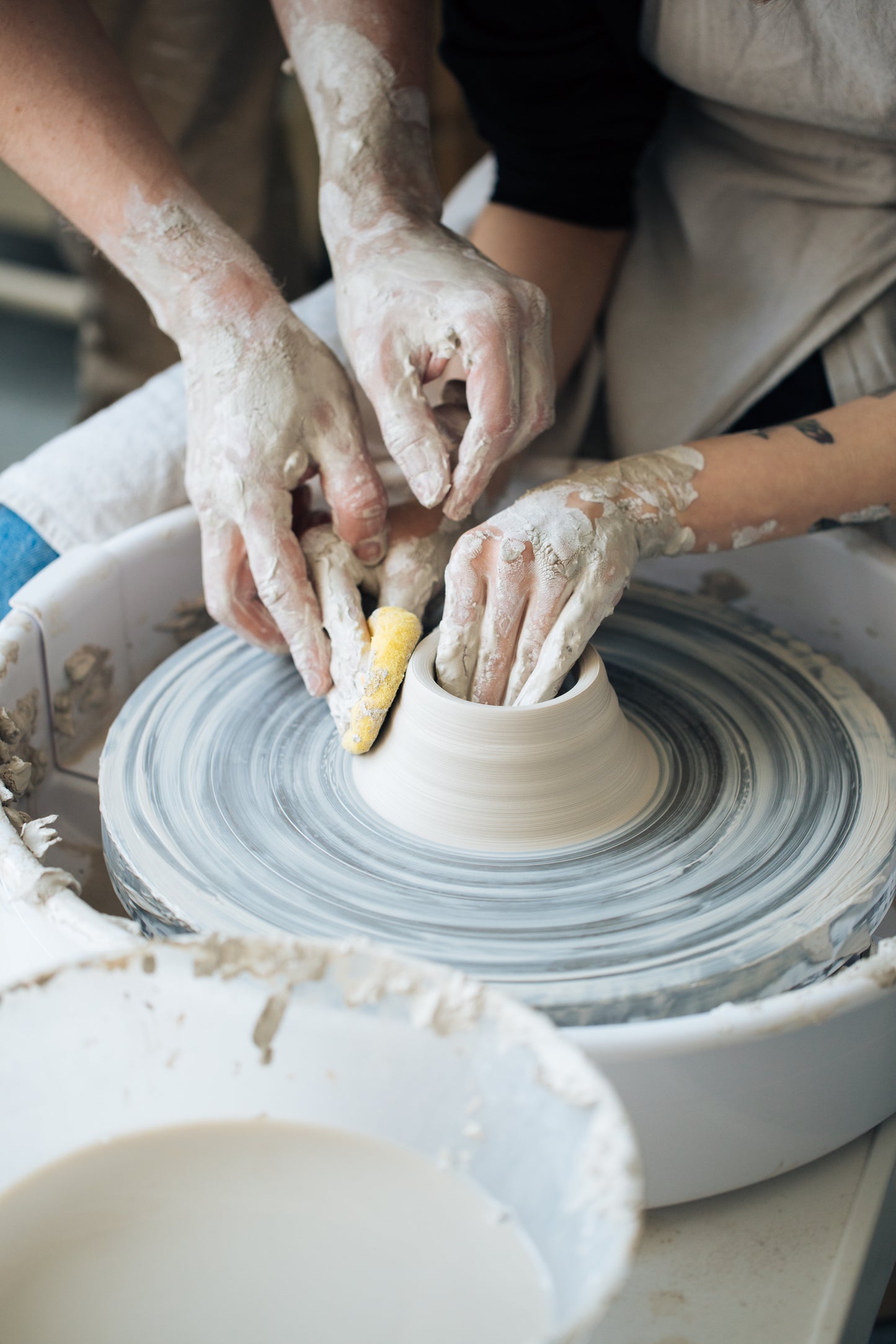 6-Week Monday  Intro to Wheel throwing class 6-8:30pm