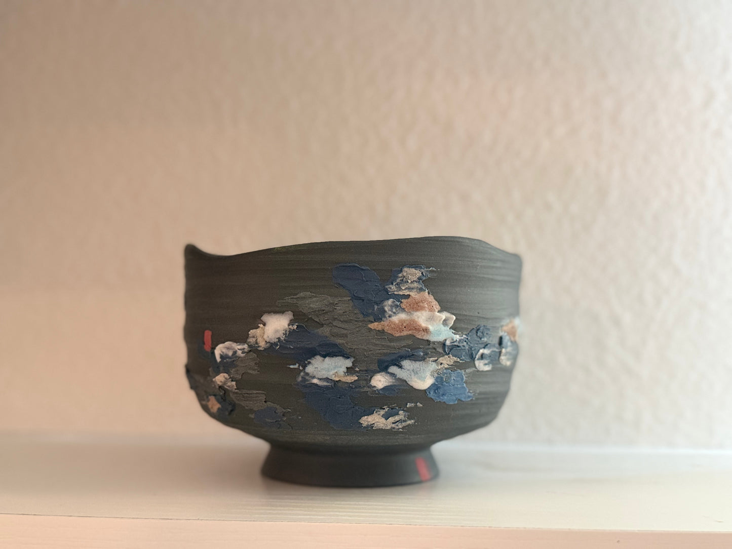 Pre-Order 雲霧黑瓷抹茶碗 Cloud black porcelain matcha bowl