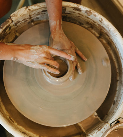 6-Week Monday  Intro to Wheel throwing class 6-8:30pm